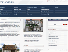 Tablet Screenshot of materijali.eu